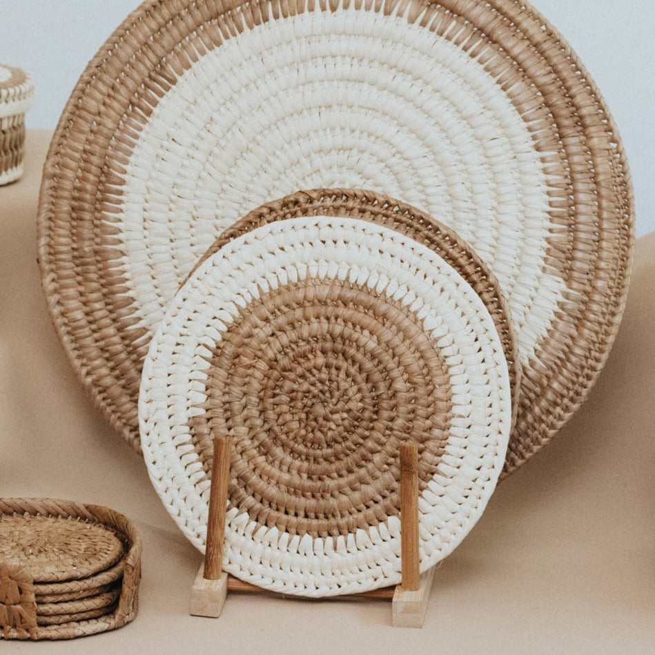 Palm Round Trivets