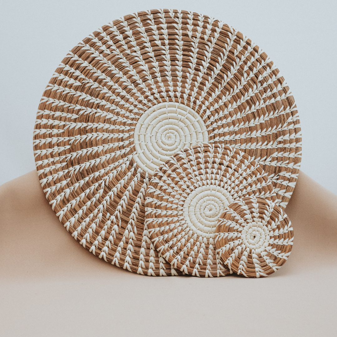 Raffia Round Trivets