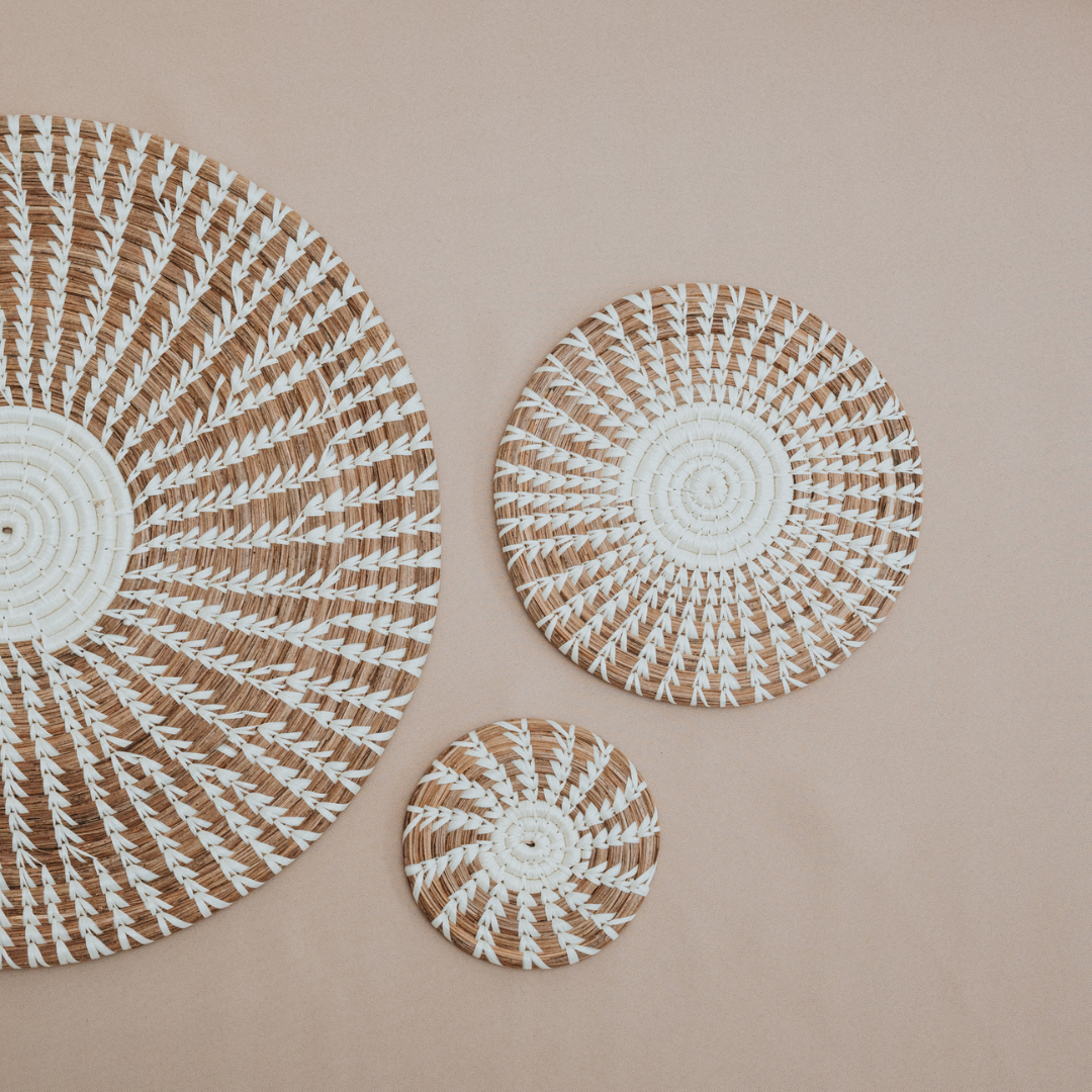 Raffia Round Trivets