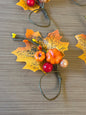 Juego de 6 servilleteros otoño