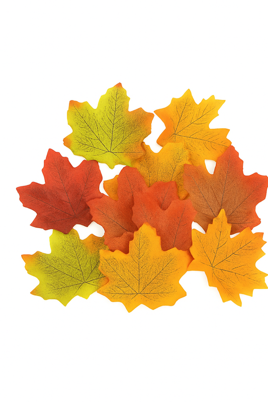Hojas de otoño decorativas