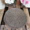 Low Wicker Plates