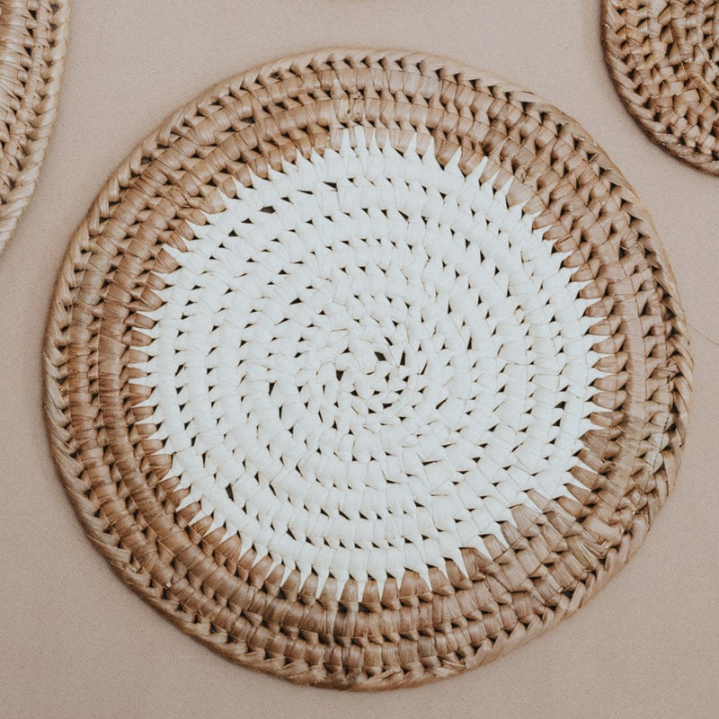 Palm Round Trivets