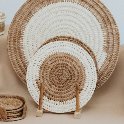 Palm Round Trivets