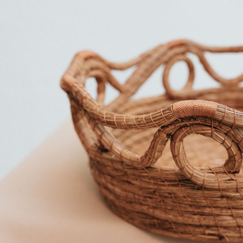 Natural Waves Basket Set