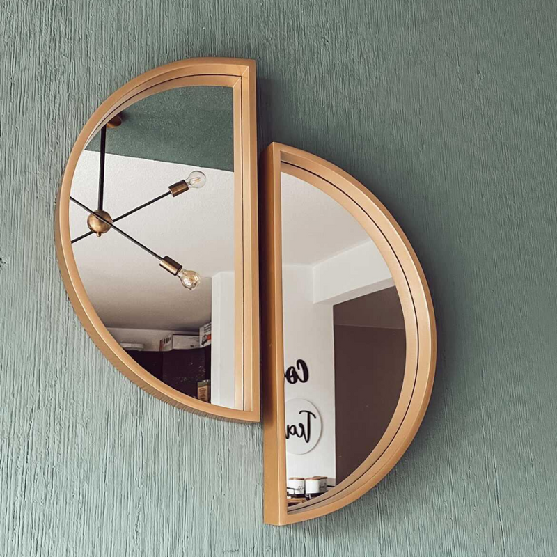Two Half Moon Mirror