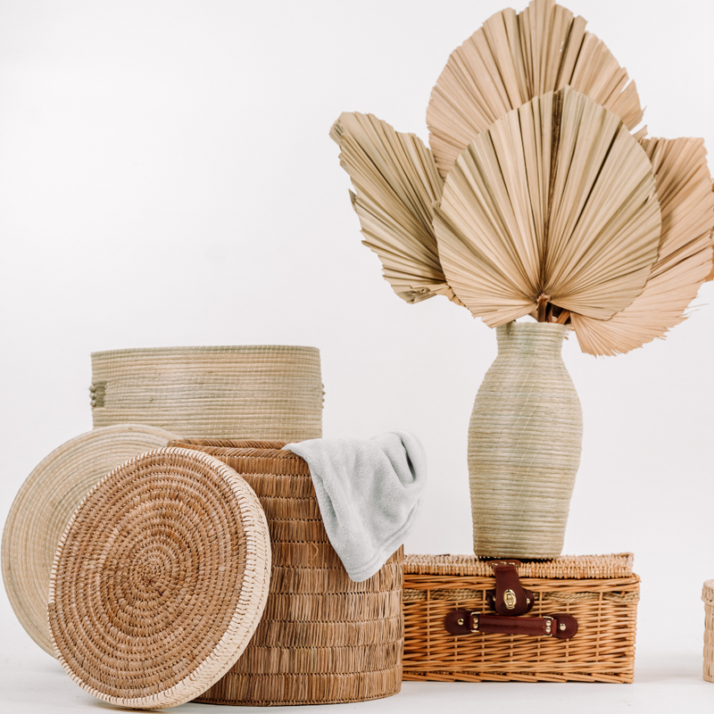 Palm Clothing Basket