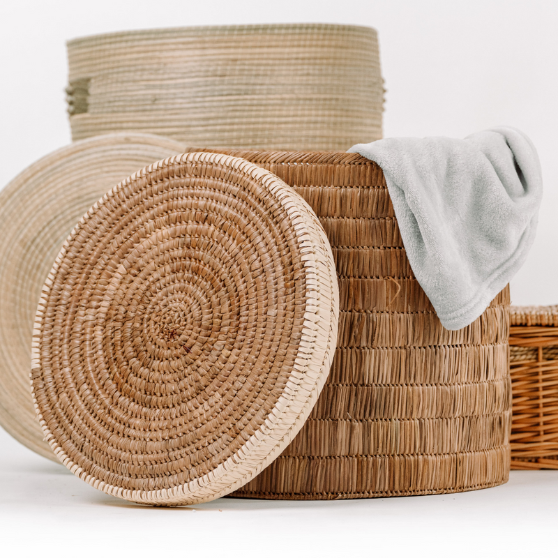 Palm Clothing Basket