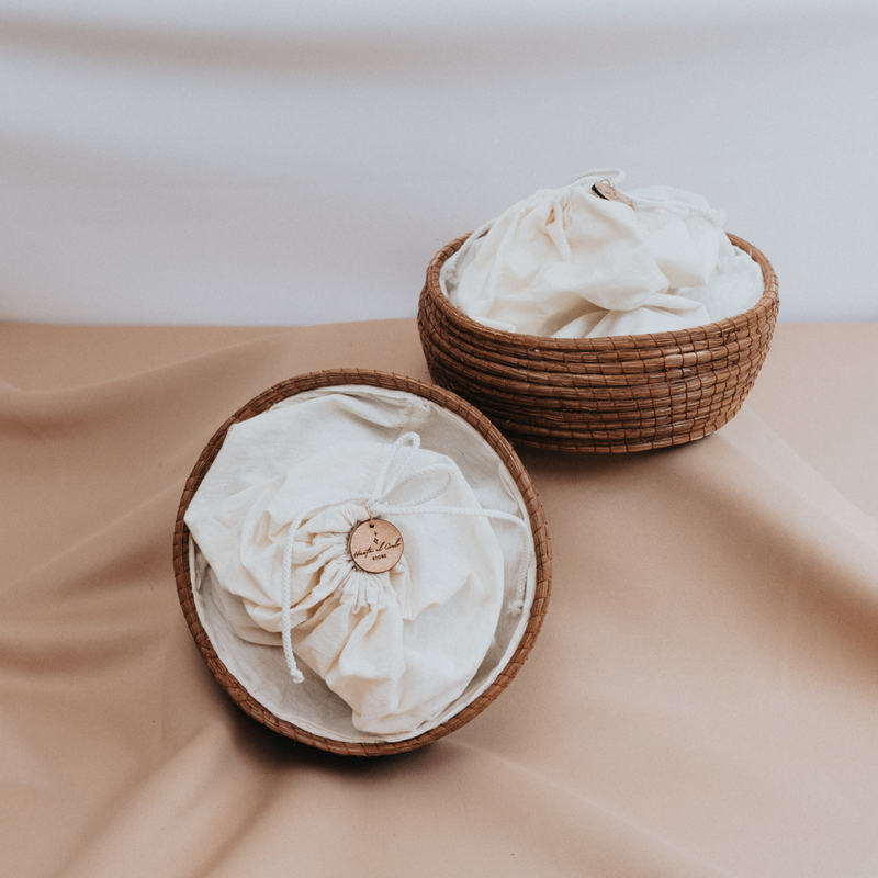Natural Basket Bag