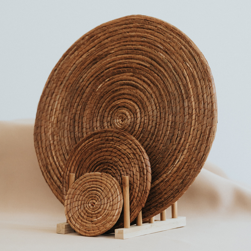 Natural Round Trivets