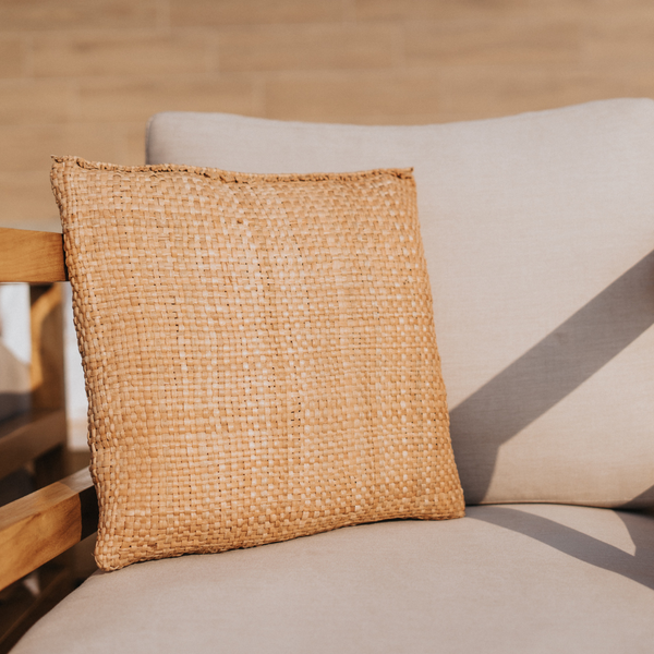 Natural Fiber Cushion
