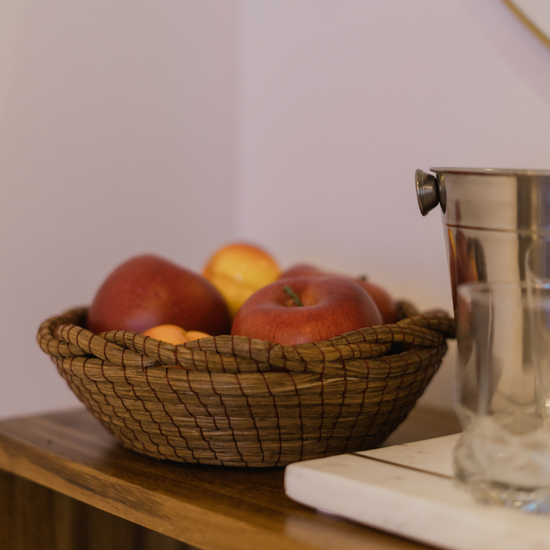 Braided Pine Fruit Bowl