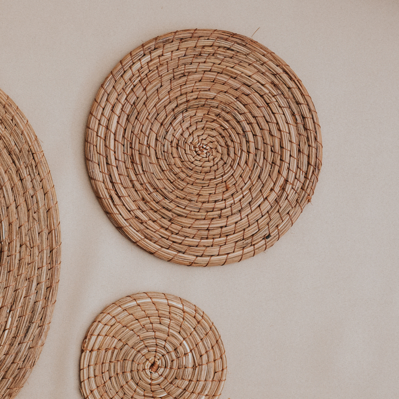 Natural Round Trivets