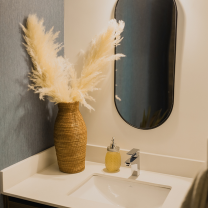 Natural Fiber Vase