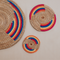 Rainbow Round Coasters