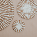 Raffia Round Coasters