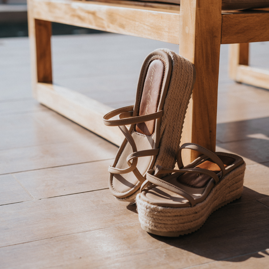 Sandalias Brisa Beige