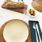 Low Natural Pine Plates